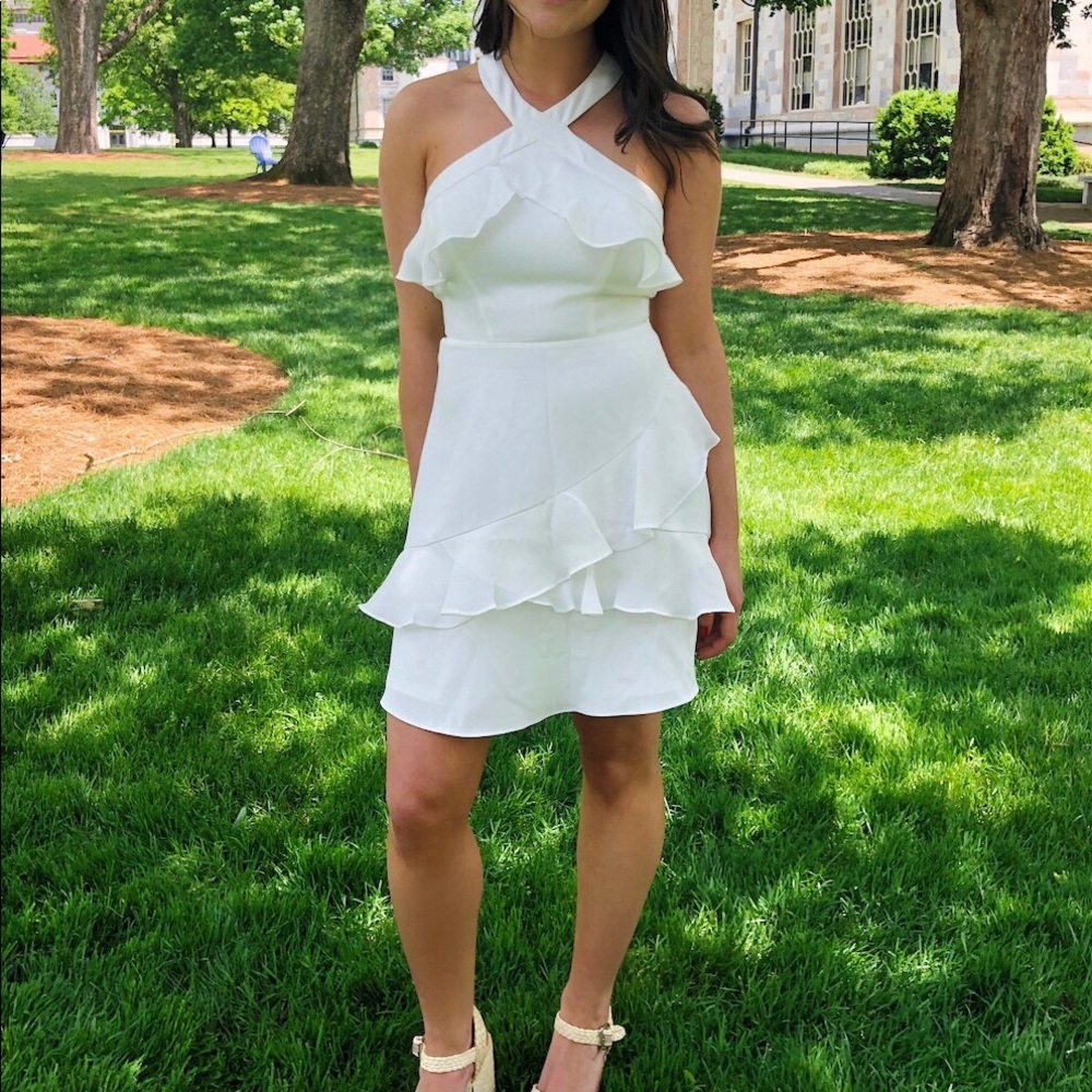 Parker White Dress